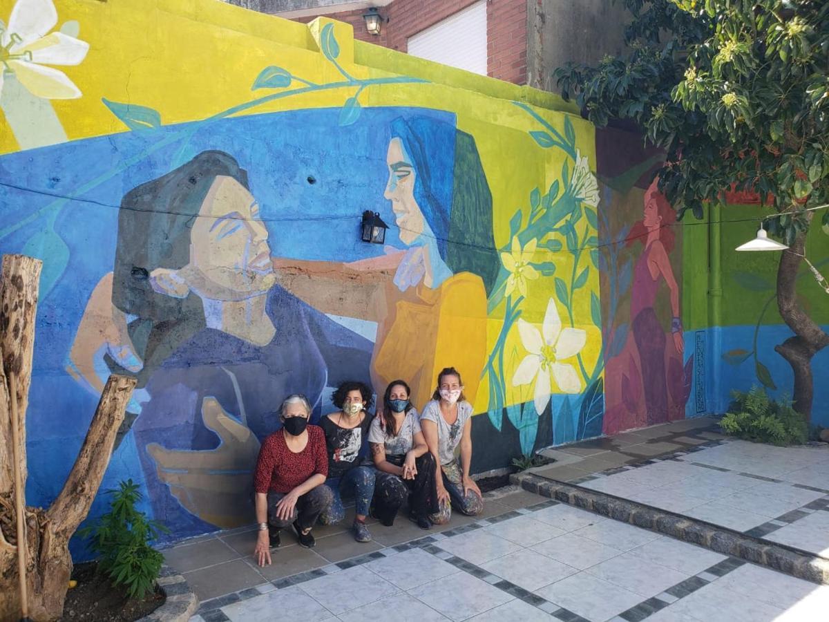 La Casa De Los Murales อเบญาเนดา ภายนอก รูปภาพ