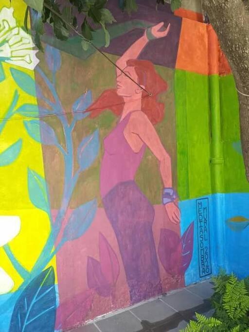 La Casa De Los Murales อเบญาเนดา ภายนอก รูปภาพ