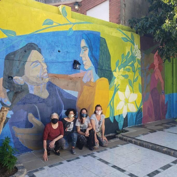 La Casa De Los Murales อเบญาเนดา ภายนอก รูปภาพ